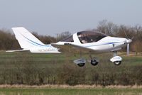 G-CGLZ @ EGSV - About to touch down. - by Graham Reeve