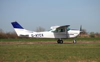 G-ATCX @ EGBT - Ex: N3448S > G-ATCX - Originally owned to, Westair Flying Services Ltd in April 1965 & Currently with,  Softnotes Ltd since July 2007 - by Clive Glaister