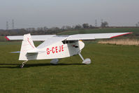 G-CEJE @ X5FB - Wittman W-10 Tailwind, Fishburn Airfield, March 2012. - by Malcolm Clarke