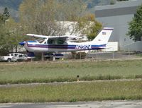 N20124 @ POC - Almost touching down on 26L - by Helicopterfriend