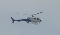 N50NT @ ONT - Departing after assisting Police Officers with a call southeast of the final approach area for runway 26 - by Helicopterfriend