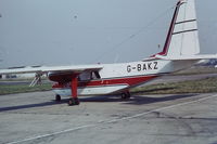 G-BAKZ @ EGMC - BN2a-21 at Southend just after annual inspection - by Nick Parker