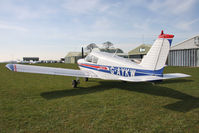 G-AYKW @ X5FB - Piper PA-28-140 Cherokee, Fishburn Airfield, March 2012. - by Malcolm Clarke