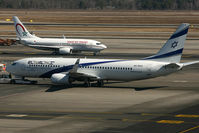 4X-EKH @ LIMC - Pushing back from stand