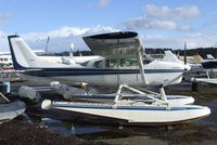 N206SP @ S60 - Cessna P206 Super Skylane on floats at Kenmore Air Harbor, Kenmore WA
