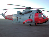 XZ578 @ CAX - Sea King HU.5SAR, callsign Navy 178, of 771 Squadron at Prestwick as seen at Carlisle Airport in March 2005. - by Peter Nicholson