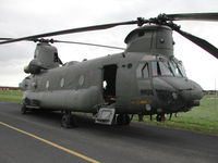 ZA704 @ CAX - Another view of the 18 Squadron Chinook HC.2, callsign Vortex 532, visiting Carlisle Airport in September 2004. - by Peter Nicholson