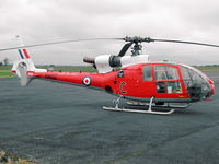 G-DMSS @ CAX - Ex RAF Gazelle HT.3 XW858 now civilian registered as seen at Carlisle Airport in the Summer of 2004. - by Peter Nicholson