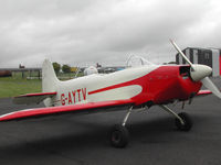 G-AYTV @ EGNC - Jurca Tempete as seen at Carlisle Airport in the Summer of 2004. - by Peter Nicholson