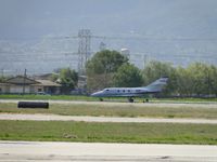 N10F @ CNO - Taxiing back after landing on runway 26L, southside of the field - by Helicopterfriend