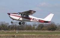 G-ARML @ EGSV - Departing from Old Buckenham. - by Graham Reeve