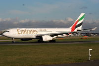 A6-EAN @ EGCC - Emirates - by Chris Hall