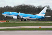 PH-BXU @ EGCC - KLM Royal Dutch Airlines - by Chris Hall