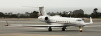 N517QS @ KMRY - Tiger Woods departing KMRY after the 2012 Pebble Beach National PGA Tour. - by Ted Ziemba