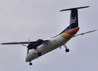 V2-LGB @ ANU -  Landing on st John Antigua Airport - by Willem Göebel