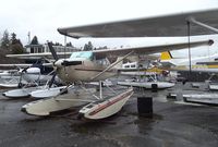 N206EJ @ S60 - Cessna U206F Stationair on floats at Kenmore Air Harbor, Kenmore WA - by Ingo Warnecke