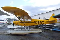 N390CC @ S60 - Piper/Cub Crafters PA-18-150 Top Cub on floats at Kenmore Air Harbor, Kenmore WA - by Ingo Warnecke