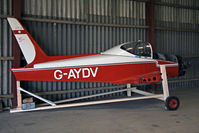 G-AYDV @ EGBR - Under renovation? Coates Swalesong SA.II, Breighton Airfield's 2012 April Fools Fly-In. - by Malcolm Clarke