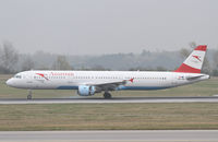 OE-LBD @ LOWW - Austrian Airlines Airbus A321 - by Thomas Ranner