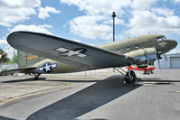 N293WM @ KORL - 1943 Douglas DC3C-S1C3G, c/n: 13860 ex USAF 43-30709 and USN Bu39097 at Orlando Exec - by Terry Fletcher