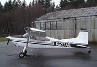 N52148 @ 0S9 - Cessna 180J Skywagon at Jefferson County Intl Airport, Port Townsend WA - by Ingo Warnecke