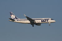 SP-LIM @ EBBR - Arrival of flight LO235 to RWY 02 - by Daniel Vanderauwera