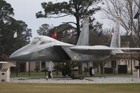 74-0095 @ KPAM - On display at Tyndall AFB - by Mark Silvestri