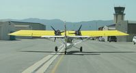 N93PG @ CNO - Taxiing southbound towards the runway - by Helicopterfriend