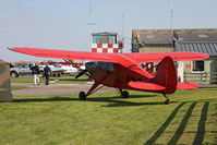 G-APZX @ EGBR - Piper PA-22-150 Caribbean, Breighton Airfield's 2012 April Fools Fly-In. - by Malcolm Clarke