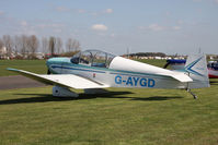 G-AYGD @ EGBR - CEA Jodel DR1050 Sicile, Breighton Airfield's 2012 April Fools Fly-In. - by Malcolm Clarke