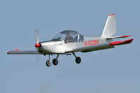 G-CCDX @ EGBR - Aerotechnik EV-97 Eurostar, Breighton Airfield's 2012 April Fools Fly-In. - by Malcolm Clarke