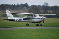 G-CEZM @ EGKR - Cessna 152 at Redhill Ex N6167Q - by moxy