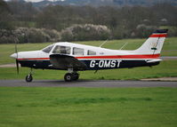 G-OMST @ EGKR - Cherokee Warrior II at Redhill - by moxy