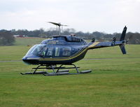 G-VVBO @ EGKR - Bell 206L-3 LongRanger III at Redhill. Ex EI-BYR - by moxy