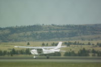 N9572A @ BIL - Cessna 182 @ BIL - by Daniel Ihde