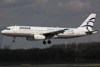 SX-DGD @ EDDL - Aegean Airlines, Airbus A320-232, CN: 4094 - by Air-Micha