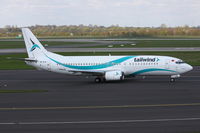 TC-TLA @ EDDL - Tailwind Airlines, Boeing 737-4Q8, CN: 25107/2526, Aircraft Name: M. Demir Uz - by Air-Micha
