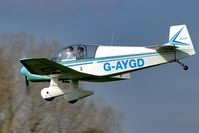 G-AYGD @ BREIGHTON - A lovely low level pass in prospect here!! - by glider