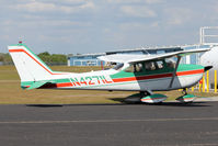 N4271L @ ZPH - 1966 Cessna 172G, c/n: 17254340 in the refuelling line at Zephyrhills FL