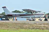 N91484 @ LAL - 1973 Cessna 182P, c/n: 18262006 at 2012 Sun N Fun - by Terry Fletcher