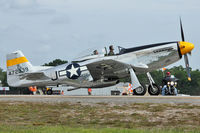 N51JC @ LAL - 1944 North American/aero Classics P-51D, c/n: 44-72339 at 2012 Sun N Fun - by Terry Fletcher
