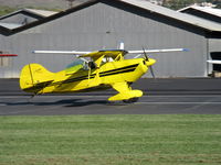 N3AR @ SZP - 1974 Russell PITTS S-1S SPECIAL, Lycoming O&VO-360 180 Hp, landing roll Rwy 04 - by Doug Robertson