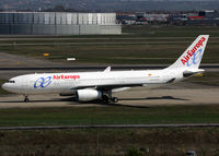 5B-DBS @ LFBO - Taxiing to Air France facility for overhaul... Ex. Cyprus Airways aircraft... - by Shunn311