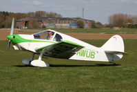 G-AWUB @ EGBR - Gardan GY-201 Minicab, Breighton Airfield's 2012 April Fools Fly-In. - by Malcolm Clarke