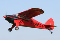 G-APZX @ EGBR - Piper PA-22-150 Caribbean, Breighton Airfield's 2012 April Fools Fly-In. - by Malcolm Clarke