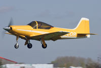 G-CCOR @ EGBR - Falco F8L, Breighton Airfield's 2012 April Fools Fly-In. - by Malcolm Clarke