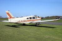 G-RJMS @ EGBR - Piper PA-28R-201, Breighton Airfield's 2012 April Fools Fly-In. - by Malcolm Clarke