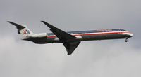 N487AA @ MCO - American MD-82 - by Florida Metal