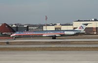 N579AA @ DTW - American MD-82 - by Florida Metal