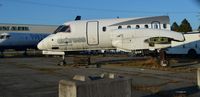 N57AD @ CYVR - The leftovers of N57AD, an ex-Quebecair Express Saab 340A at CYVR. - by aeroplanepics0112